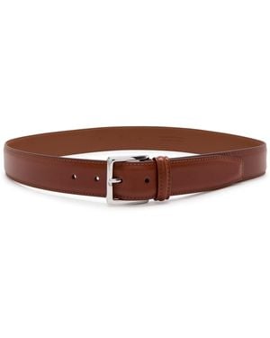 Anderson's Glossed Leather Belt - Brown