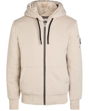 Moose Knuckles Classic Bunny Padded Hooded Cotton-Blend Jacket - Natural