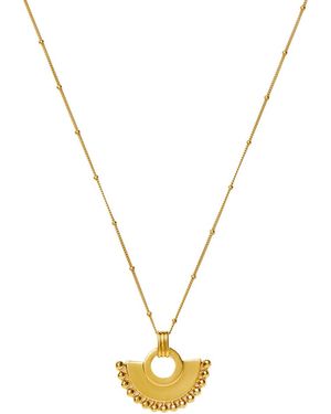 Missoma Zenyu 18Kt-Plated Necklace - Metallic