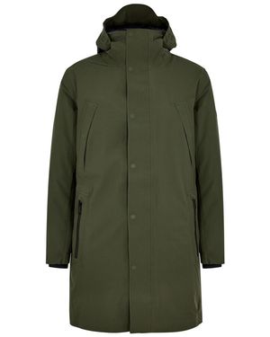 Alpha Tauri Koov Hooded Shell Coat - Green