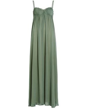 Reformation Cebba Georgette Maxi Dress - Green