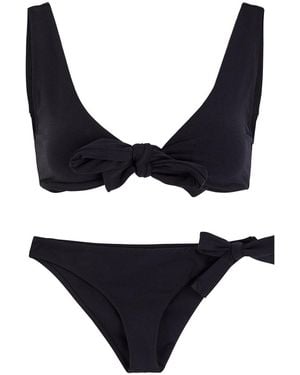 Lisa Marie Fernandez Bow Bikini - Black
