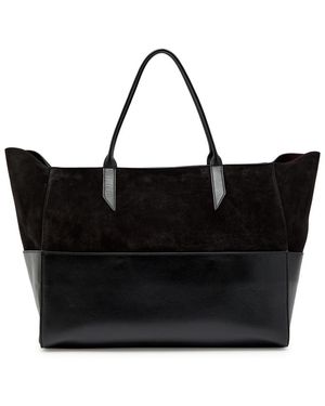 Metier Incognito 42 Suede Tote Bag - Black
