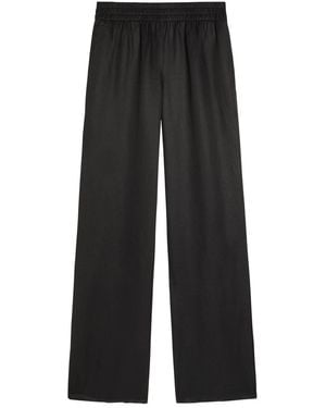 Anine Bing Soto Wide-Leg Pants - Black