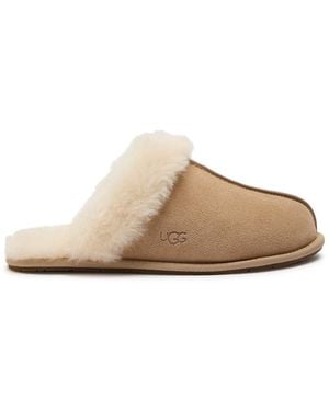 UGG Scuffette Ii Suede Slippers - Natural