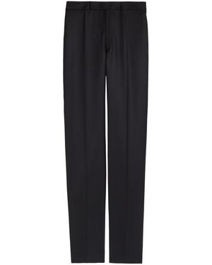 JW Anderson Tuxedo Straight-Leg Trousers - Black