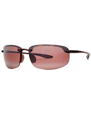 Maui Jim Ho'Okipa Rectangle-Frame Sunglasses - Pink