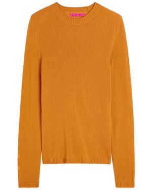 The Elder Statesman Laurel Cashmere Jumper - Orange