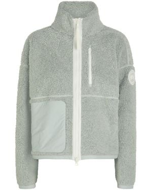 Canada Goose Simcoe Logo-Appliquéd Fleece Jacket - Green