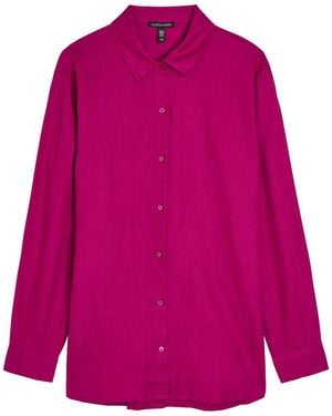 Eileen Fisher Linen Shirt - Pink