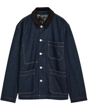 PAIGE Pauler Denim Chore Jacket - Blue