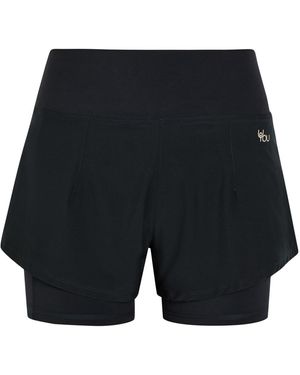 Now You Live Ashby 2-In-1 Youmove Shorts - Black