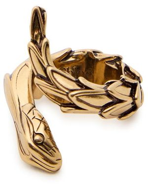 Chloé The Chloé Snake Ring - Metallic