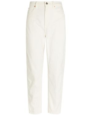 Polo Ralph Lauren Curved Tapered-Leg Jeans - White