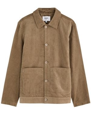 Wax London Landmark Corduroy Jacket - Brown