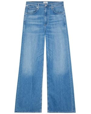 Citizens of Humanity Lyra Wide-Leg Jeans - Blue