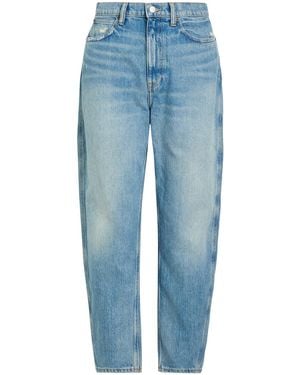 Polo Ralph Lauren Distressed Straight-Leg Ankle Jeans - Blue