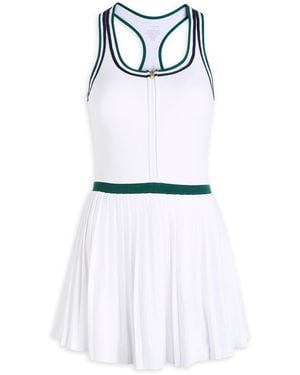 Varley Jane Court 28 Stretch-Jersey Mini Dress - White