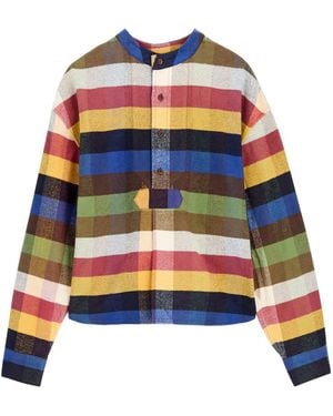 YMC Juju Checked Flannel Shirt - Multicolour