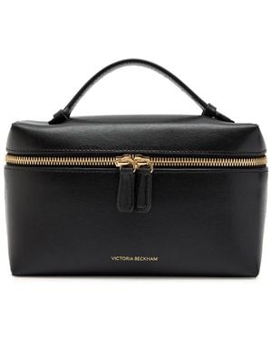 Victoria Beckham Vanity Leather Cross-Body Bag - Black