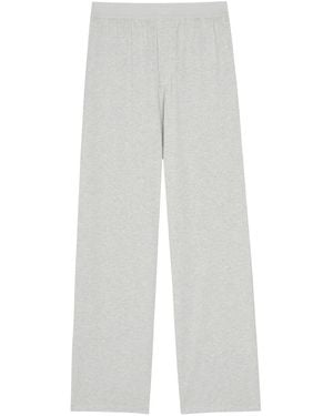 Skims Modal-Blend Wide-Leg Pants - White