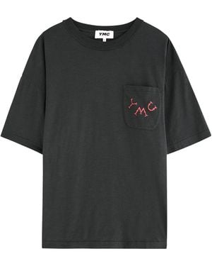 YMC Triple Pocket Cotton T-Shirt - Black