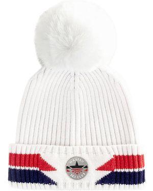 Malibu Ski Club Snow Icon Beanie - White