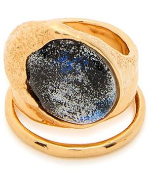 Chloé The Chloé Amulet Enamelled Ring - White