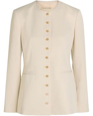 Heirlome Catalina Silk Jacket - Natural