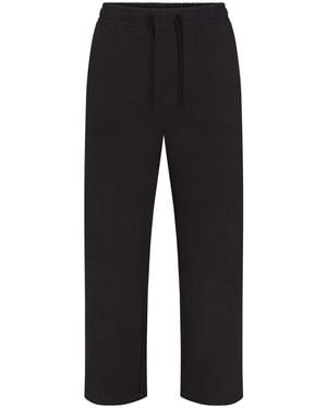 Skims Straight-Leg Jersey Trousers - Blue