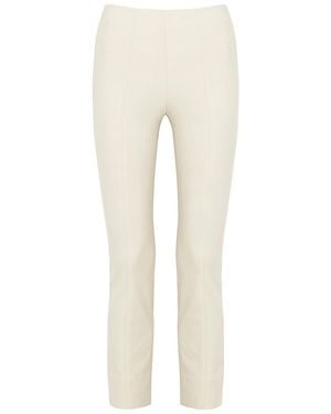 Vince Off- Stretch-Jersey Trousers - Natural