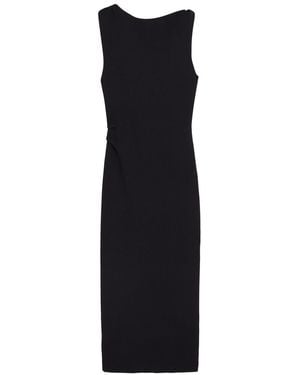Almada Label Amani Knitted Midi Dress - Blue