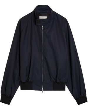 Studio Nicholson Over Cotton-Blend Harington Jacket - Blue