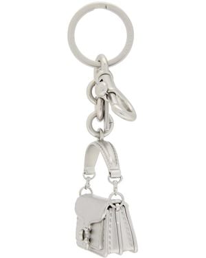 COACH Tabby Bag Charm - White