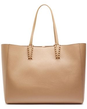 Christian Louboutin Cabata Large Leather Tote - Natural