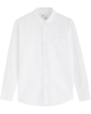 COLORFUL STANDARD Cotton Oxford Shirt - White