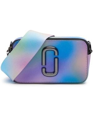 Marc Jacobs The Snapshot Degradé Leather Cross-Body Bag - Blue