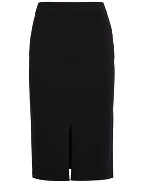 JOSEPH Safir Milano-Knit Midi Skirt - Black