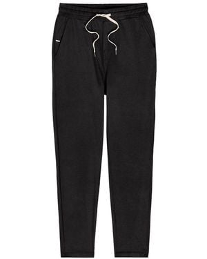 Vuori Ponto Performance 30 Stretch-Jersey Joggers - Black