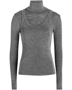 Rohe Layered Wool Top - Grey