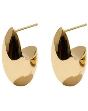 Otiumberg Pebble 14kt Vermeil Drop Earrings - Metallic