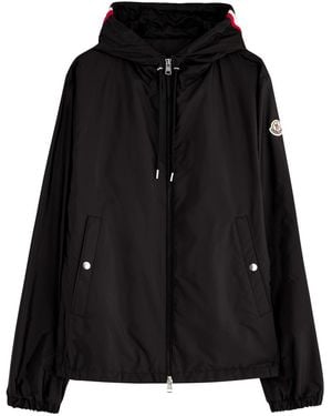 Moncler Grimpeurs Hooded Nylon Jacket - Black