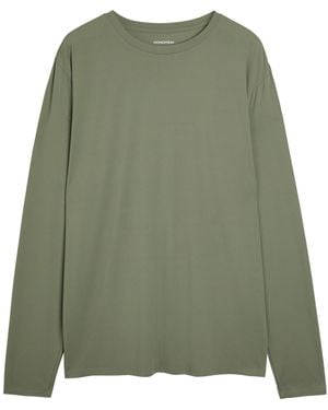 Condition Aero Stretch-Jersey Top - Green