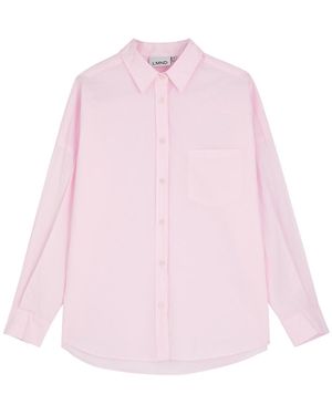 LMND Lemonade Chiara Cotton-Poplin Shirt - Pink