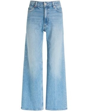 PAIGE Anessa Wide-Leg Jeans - Blue