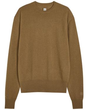 TOTEME Classic Crew-Neck Cashmere Jumper - Natural