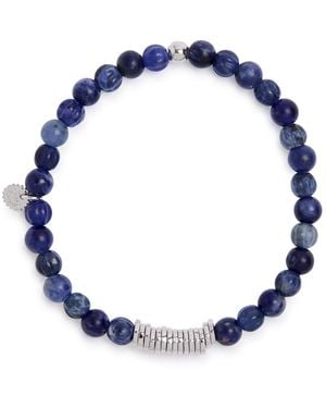 Tateossian Sodalite Beaded Bracelet - Blue