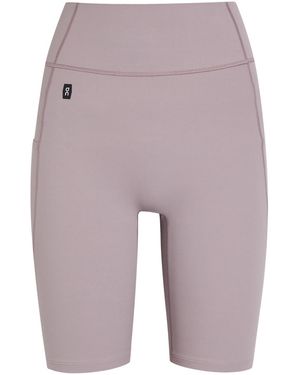 On Shoes Studio Sensetec Shorts - Purple