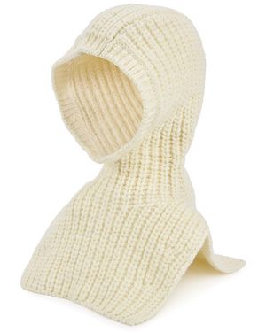 3.1 Phillip Lim Chunky-Knit Wool Balaclava - White