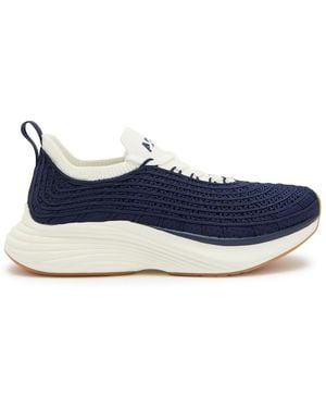 Athletic Propulsion Labs Techloom Zipline Embroidered Knit Trainers - Blue